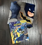 Batman Dc Comics Kids Super Soft Silk Touch Throw 38" X 49" & My Busy Books 2012. Fixed Price $27.99.