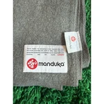Manduka Recycled Wool Yoga Blanket Grey Meditation Prop Eco Friendly Throw. Fixed Price $100.00.