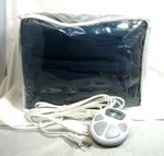 Costway 62" X 84" Flannel Electric Blanket Throws (dark Blue). Fixed Price $58.50.