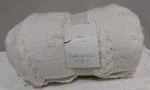 Threshold 50X60IN Throw Blanket White Knitted. Fixed Price $16.95.