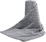 Acdyion Weighted Blanket With Removable Duvet Cover For Adults Queen Size (60.... Fixed Price $51.76.
