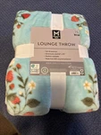 Members Mark Lounge Throw Strawberry Damask. Fixed Price $19.99.