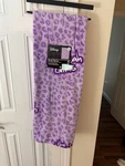Disney Cheetah Girls Plush Throw Blanket Purple Leopard Print 50 X 70. Fixed Price $32.00.