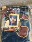 Marvel's Captain "vintage Victorious" Throw Blanket 48" X 60" New. Fixed Price $10.00.
