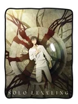 Solo Leveling Fleece Blanket 45 X60 Sung Jinwoo Crunchy Roll Anime Gift New. Fixed Price $24.95.