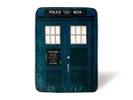 Surreal Entertainment Doctor Who Tardis Oversized Plush Throw Full, Blue. Fixed Price $57.63.