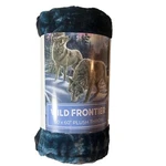 Frontier Wilderness Wolf Pack 50"X60". Fixed Price $14.99.