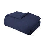 Serta Supersoft Washed Cooling Blanket, Twin/twin Extra Long Bedding New. Fixed Price $35.00.