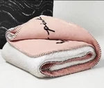 Victoria Secret Pink Love Cozy Plush Sherpa Blanket. Fixed Price $59.99.