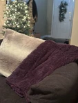 Super Soft Fuzzy Faux Fur Throw Blanket - Fluffy Plush Lightweight. Fixed Price $32.99.