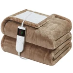Stay Warm All Night - Twin Electric Heated Blanket 62X84 Soft Flannel. Fixed Price $59.99.