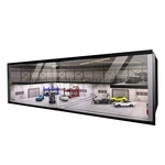 Us Diorama 1/64 Car Garage Model Led Light Diecast Display Scene Collections. Fixed Price $155.30.