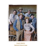 James Arness Private Collection Gunsmoke 1960'S Cast 50"X 60" Fleece Throw. Fixed Price $60.00.