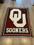 The Northwest Company Vintage Oklahoma Sooners Tapestry Throw Blanket Ou Ncaa. Fixed Price $60.00.