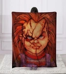 Chucky- Horror Charles Lee Ray Mink Faux Fur Throw Blanket Super Soft 50 60NEW. Fixed Price $29.00.
