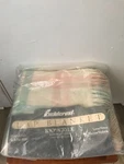 New Vintage Fieldcrest Acrylic Lap Blanket Fringed Ends - 50X60 Pastel Tartan. Fixed Price $17.99.