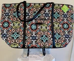 Vera Bradley X-large Trimmed Traveler Sierra Tote #14297-282 Carry-on Nwt. Fixed Price $84.95.