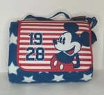 2017 Disney Store Mickey Mouse Blanket Americana Picnic Patriotic Fleece Beach. Fixed Price $24.99.