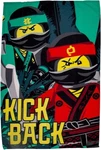 Lego Ninjago Movie 'jungle' Fleece Blanket - Large Print Design. Fixed Price $19.99.