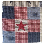 Virah Bella Mountain Cabin Americana Star Twin Quilt & Sham, 2 Piece Set. Fixed Price $76.88.