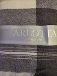 Arlotta Home Cashmere Throw 72 X 51 One Size Plaid Ivory Gray Red. Fixed Price $97.00.