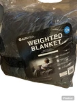Altavida Weighted Blanket 12 Lb Ultra Plush Mink New 48 X 72 Gray. Fixed Price $35.00.