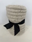 Chunky Knit Throw Blanket Flecked Cream - Hearth & Hand With Magnolia. Fixed Price $22.41.