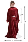Catalonia Wearable Tv Blanket With Sleeves Arms Warm Micro Plush Sherpa Fleece. Fixed Price $56.99.