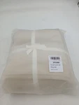 Jiyuan Duvet Cover Set King Beige Washed Cotton Adults Bedding New Solid Color. Fixed Price $52.99.