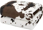 Cute Print Blanket For Kids Cozy 40X50INCH(100 X130 Cm), Blackcowthrow. Fixed Price $14.76.