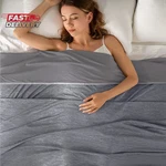 Topcee Cooling Blanket (90"X90"QUEEN Size) For Sweats Absorbs Heat Keep Adult. Fixed Price $37.35.