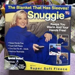 Snuggie Blue W/ Booklight New* Original Tv Blanket + Sleeves Fleece Adult 1-SIZE. Fixed Price $49.00.