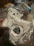 Nfl Baby Fanatics Bear Security Blanket Gray Plush Snuggle Gift. Fixed Price $15.00.