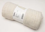 1X New Ikea "gurli" Throw Blanket 120X180 Cm 47X71" Beige Model No 902.049.03. Fixed Price $65.00.