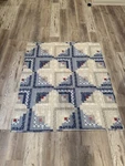 Greenland Home Fashions Cottage Cabin Quilted Throw 51X57. Fixed Price $65.00.