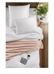 Oake Yarn Dyed 100% Cotton Weave Luxury Blanket Bisque/quartz Queen 90"X96" $130. Fixed Price $31.99.