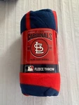 St. Louis Cardinals Mlb 50" X 60" Throw Blanket Northwest Company. Fixed Price $25.00.