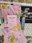 Juicy Couture Pink Crowned Cheetah Kids Plush Throw Nwt 50 60. Fixed Price $24.95.