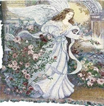 Manual Inspirational Collection 50 X 60-INCH Tapestry Throw, Angel Of Love. Fixed Price $81.86.