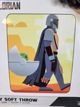 Star Wars Mandalorian Grogu Baby Yoda Throw Blanket 40X50 Fleece Disney Kids. Fixed Price $19.99.