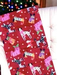Vera Bradley Essential Throw Blanket Holiday Hounds Super Plush! 50% Off! Nwt. Fixed Price $29.50.