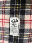 Vintage Woolrich Plaid Tartanthrow Blanket Made Usa Whip Stitch Euc. Fixed Price $68.00.