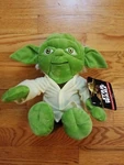 Yoda Star Wars 10" Plush Animal 2015 Northwest Nwt Throw Blanket. Fixed Price $10.00.