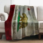 Levens California Flag Throw Blanket Gifts Women 50"X60",. Fixed Price $35.15.