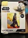 Disney Star Wars The Mandalorian Silky Soft Throw Blanket Size 40 X 50. Fixed Price $12.00.