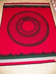 Pendleton Indian Blanket San Ildefonso Swaja Artist John F. Gonzales Limited. Fixed Price $695.00.