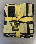 New Parks Disneyland Cinderella Castle Throw Manta Blanket Black Gold. Fixed Price $43.99.