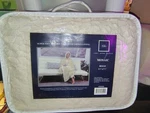 Chic Home Design Super Soft Hooded Wrap Blanket Sherpa Mosaic Beige 51X71. Fixed Price $30.00.