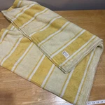 Lauren Ralph Fleece Yellow White Striped Blanket Throw 60 72. Fixed Price $44.99.