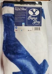 Byu Cougars 50" 60" Plush Raschel Signature Throw Blanket - Ncaa. Fixed Price $34.99.